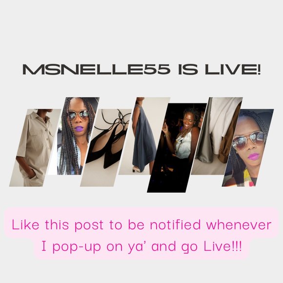 Handbags - @msnelle55 IS LIVE‼️ LIVE SHOW NOTIFICATION